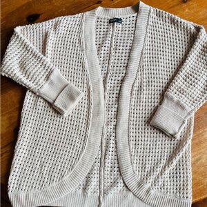Simply Vera Vera Wang Cream Knit Cardigan